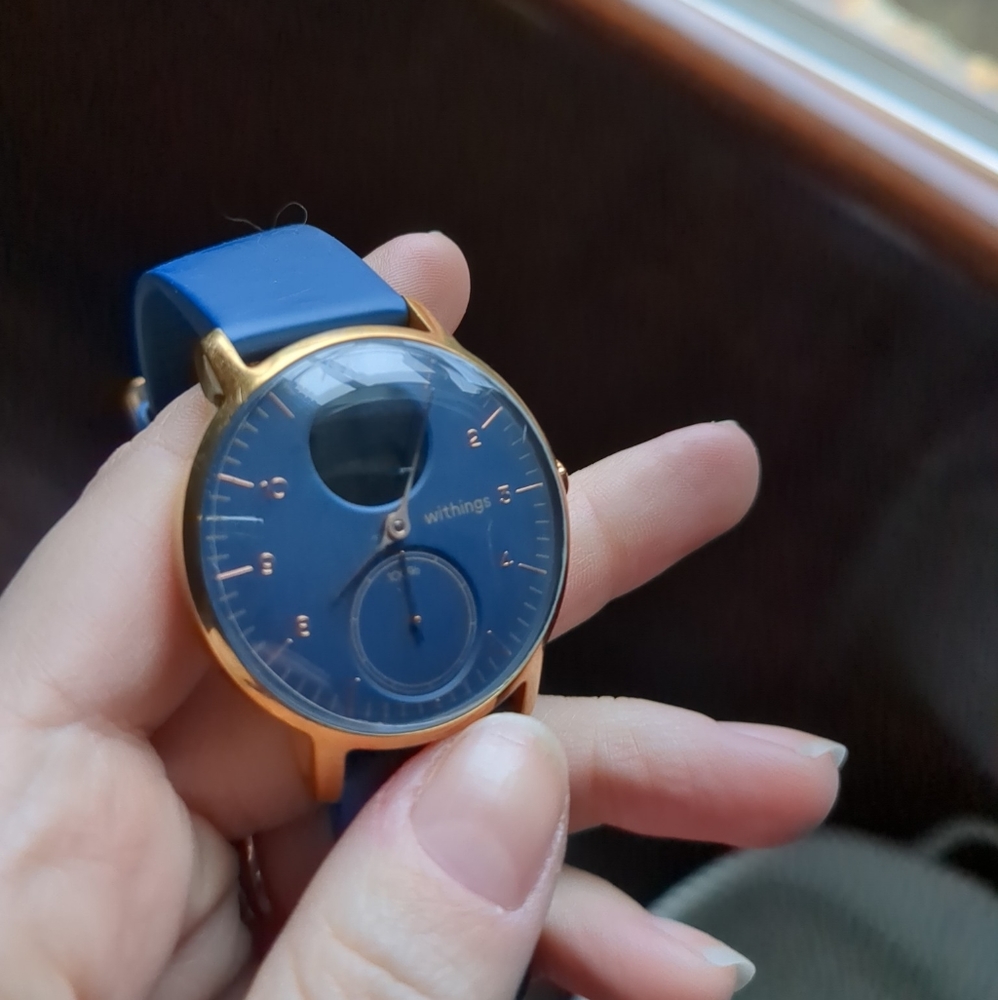 Limited edition Withings Steel HR smart watch fitness tracker